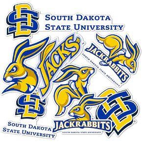 Desert Cactus South Dakota State University Sticker SDA Stickers Vinyl Decals Laptop Water Bottle Car Scrapbook T2 (Type 2)