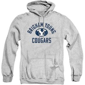 Brigham Young University Official Byu Cougars Logo Unisex Adult Pull-Over Hoodie