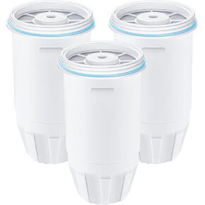 Water Filter Replacement Compatible with Zero Pitcher and Dispenser ZR-001 ZR-017 ZR-004 ZP-006 ZD-013 ZS-008, Multi-Stage Filter System, Reduce Lead, Chromium, and PFOA/PFOS, Pack of 3 in Kuwait