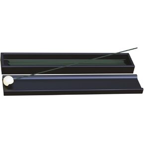 Black Wooden Incense Stick Holder with Storage Box