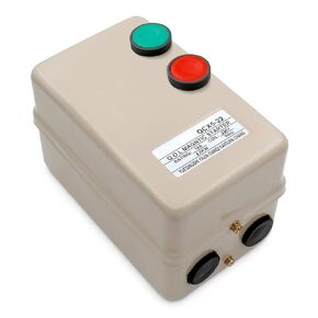 Baomain Magnetic Electric Motor Starter Control QCX5-22 AC 220V 18A 3HP 1.5KW 3 Phase (14A-18A-22A)