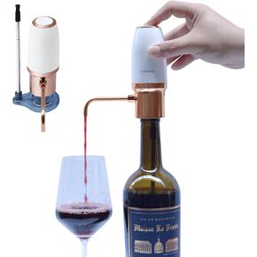 Electric Wine Aerator Pourer Automatic Wine Dispenser – Effortless One-Button Pouring and Enhanced Flavor at Your Fingertips, Great Gift for Wine Assesory Lovers