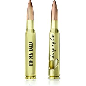 Anniversary for Boyfriend - "To my Boyfriend" 50 Cal Bottle Opener I Birthday Gifts for Boyfriend I Unique 6 Month / 1 Year Anniversary for Boyfriend I Cute Boyfriend Gifts from Girlfriend