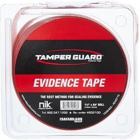 Tamper Guard Evidence Tape, 1.25 FT. X 84 FT. Roll