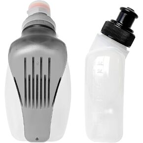 AXEN Water Bottle for Running Hydration Belt, BPA-Free&Leak-Proof Sports Water Bottle for Marathon Walking Hiking Cycling Trail Skiing