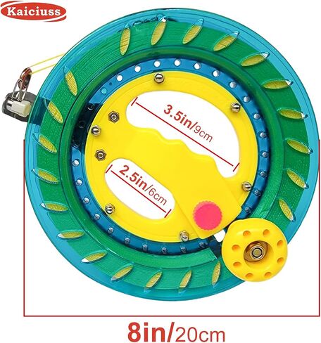 Kite Reel Winder with Line, Kite String Reel for Kids & Adults, Easy to Use Kite String and Spool, it Comes with Durable Kite Thread and Connector in Kuwait