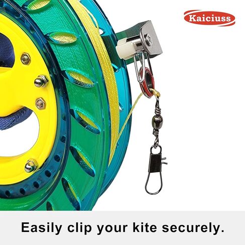 Kite Reel Winder with Line, Kite String Reel for Kids & Adults, Easy to Use Kite String and Spool, it Comes with Durable Kite Thread and Connector in Kuwait