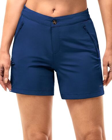 33,000ft Womens Golf Shorts 5 Inch Inseam Quick Dry Ladies Stretch Packable Hiking Casual with 4 Pockets in Kuwait
