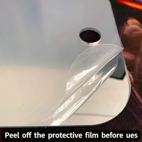 مرآة دش لمرآة الحلاقة للاستحمام، مرآة أكبر مقاس 10.66 × 8 بوصة للتعليق على الحائط، مرآة مكياج زجاجية شبكية غير قابلة للكسر، مرايا السفر للتخييم، مرآة حلاقة مكياج محمولة، الحمام in Kuwait