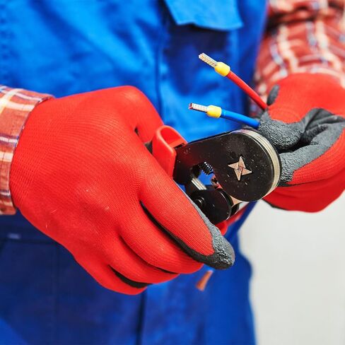 MECCANIXITY 100 Pcs Non Insulated Butt Connectors 10AWG Wire Connector for Electrical Wire Crimp Ferrule Terminals in Saudi Arabia