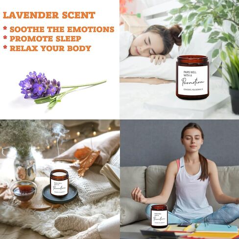 شمعة معطرة، تتماشى جيدًا مع هدايا الشموع الترويجية لزملاء العمل والأصدقاء وBFF والترويج"، شموع الصويا المعطرة للمنزل، ديكورات المنزل، شموع العلاج العطري، شموع جرة العنبر (055CGY) in Saudi Arabia