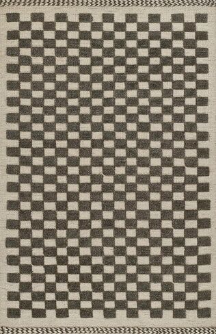 Momeni Willow Collection Indoor Charcoal Area Runner Rug, 2'6" x 8'0" Sized Mat for Living Room, Bedroom, Hallways, and Home Office in Saudi Arabia