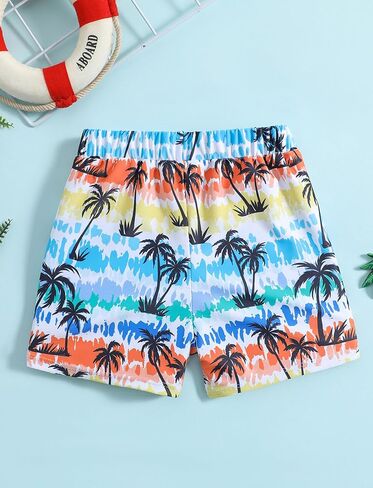 Happy Cherry Baby Boys Swim Trunks Toddler Boy Stretch Swimsuit Shorts Quick Dry Infant Beach Shorts Breathable Board Shorts in Saudi Arabia
