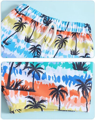 Happy Cherry Baby Boys Swim Trunks Toddler Boy Stretch Swimsuit Shorts Quick Dry Infant Beach Shorts Breathable Board Shorts in Saudi Arabia