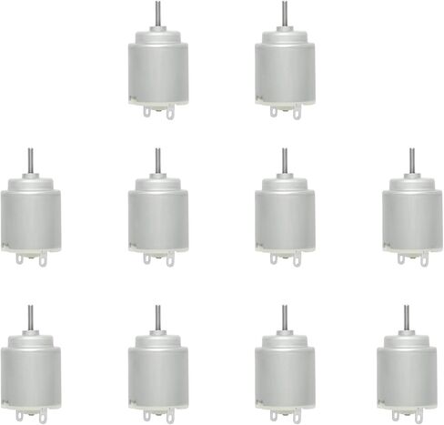 Gikfun DC 3V-6V 140 Motor 2000 RPM for DIY Electric Small Fan Arduino (Pack of 10pcs) EK2153 in Kuwait