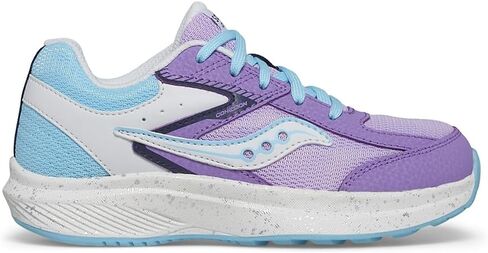Saucony Cohesion KDZ (Big Kids) Sneaker, Purple/Blue, 3.5 US Unisex in Saudi Arabia