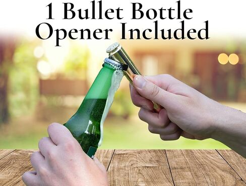 Anniversary for Boyfriend - "To my Boyfriend" 50 Cal Bottle Opener I Birthday Gifts for Boyfriend I Unique 6 Month / 1 Year Anniversary for Boyfriend I Cute Boyfriend Gifts from Girlfriend in Saudi Arabia