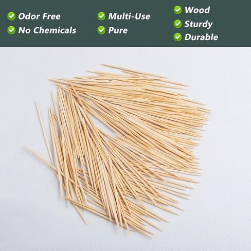 قطعتان من موزعات حامل أعواد الأسنان، حاوية أعواد الأسنان الأوتوماتيكية، صندوق توزيع تخزين أعواد الأسنان، مع 1000 عيدان أسنان، لمطعم مطبخ غرفة المعيشة المنزلية - أخضر داكن in Kuwait