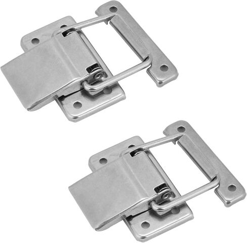 Latch Hasp Catch Toggle Stainless Steel Stainless Steel Hardware Cabinet Case 2pcs for doors gate locks in Saudi Arabia