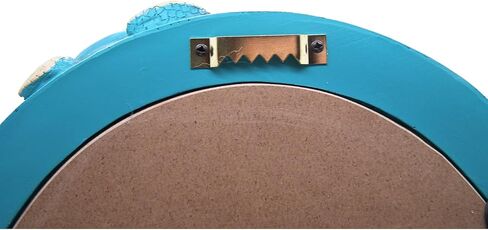 Blue Sea Turtle Framed Mirror, Unique Wall Hanging Mirror, Nautical Home Decoration, 18.5 Inches in Saudi Arabia