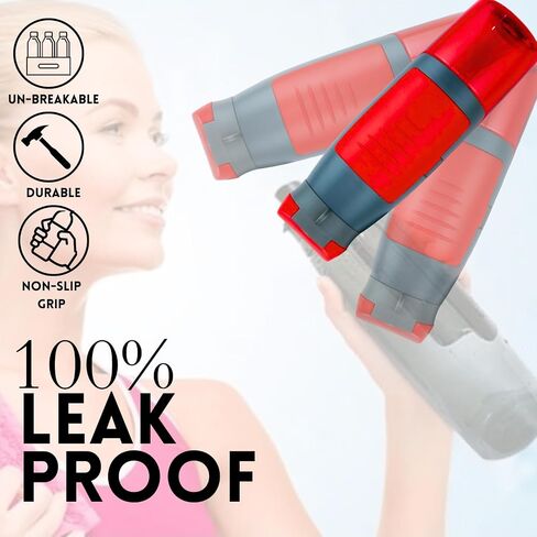 Water Bottle with Storage Holder (Cash, Card and Key) 750ml- 5 Graceful Colors Reusable Insulated Large Sports Water Bottle for Kids, Running, Travel, Gym, Bike, and School with Fast Remove Snap Clip in Saudi Arabia