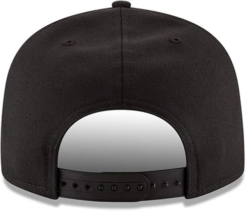 New Era 9Fifty 950 Black Basic Snapback Adjustable Cap (Detroit Pistons (Black/White)) in Saudi Arabia