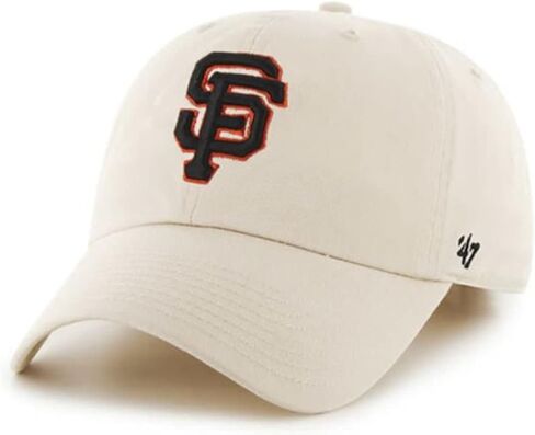 San Francisco Giants Natural Clean Up Adjustable Hat, Adult One Size Fits All in Saudi Arabia