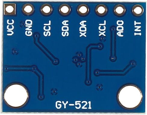 2pcs MPU6050 MPU-6050 GY-521 3 Axis Accelerometer Gyroscope Module 6 DOF 6-axis Accelerometer Gyroscope Sensor Module 16 Bit AD Converter Data Output IIC I2C in Saudi Arabia