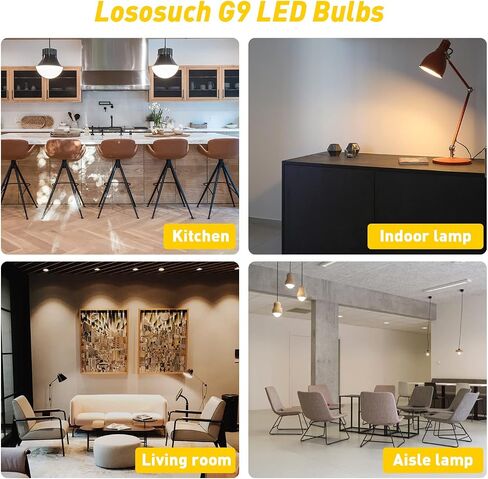 Dimmable G9 Led Bulbs 3W 4000K Neutral White,Replace G9 Halogen 20W 25W 30W, AC120V 0-100% Dimming G9 Led Bulbs 3W 350LM for Chandelier Ceiling Pendant Lighting, No Flicker, 10-Pack in Saudi Arabia