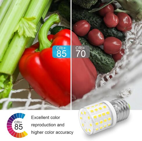 KEI D34L Refrigerator Bulb Replacement AC100-265V 3.5W Refrigerator Bulb Frigidaire Daylight White 600LM 4W Equivalent 40W Refrigerator Light Bulb Fridge Light Bulb Appliance Lighting,1-Pack in Saudi Arabia