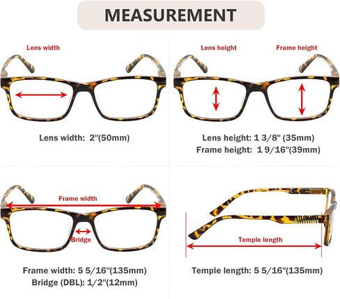 نظارات قراءة Eyekepper مكونة من 4 قطع للنساء والرجال، نظارات قراءة بتصميم +2.50 in Saudi Arabia