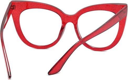 bullabulling Ladies Reading Glasses Stylish Frame - Oversized cat eye Design Reader Eyeglasses for Women in Saudi Arabia