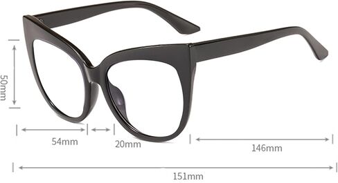 bullabulling Ladies Reading Glasses Stylish Frame - Oversized cat eye Design Reader Eyeglasses for Women in Saudi Arabia