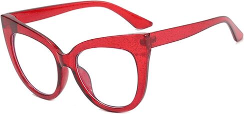 bullabulling Ladies Reading Glasses Stylish Frame - Oversized cat eye Design Reader Eyeglasses for Women in Saudi Arabia