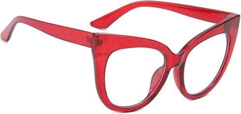 bullabulling Ladies Reading Glasses Stylish Frame - Oversized cat eye Design Reader Eyeglasses for Women in Saudi Arabia