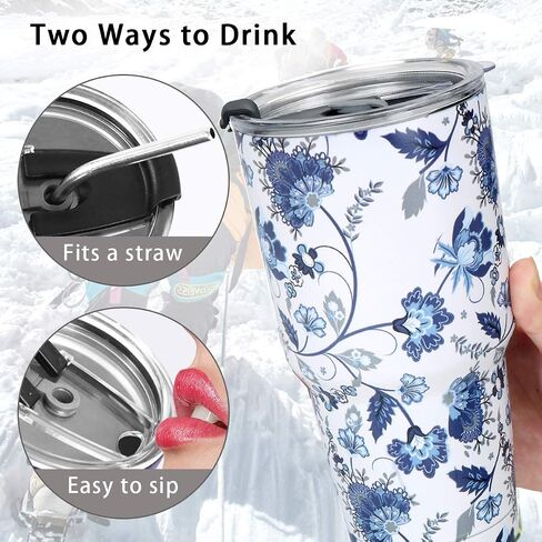 SYACOT 30oz بهلوان جدار مزدوج مكنسة من الفولاذ المقاوم للصدأ معزول كوب السفر مع غطاء مقاوم للرذاذ وقش معدني وفرشاة in Kuwait
