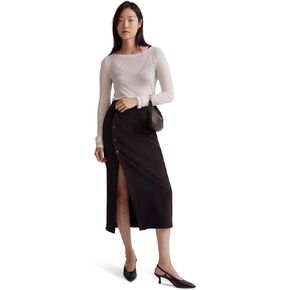 Madewell Sheer Long Sleeve ScoopT Neck Tee