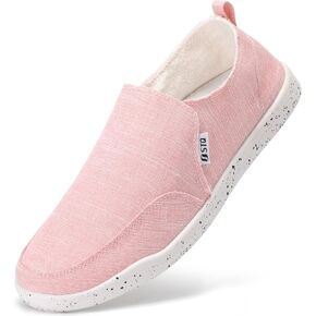 STQ Slip on Shoes Women, Comfort Low Top Casual Canvas Shoes
