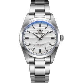 ADDIESDIVE Quartz Watch for Men 36MM Analog VH31 Mech-Quartz Movement K1 Mineral Conves Crystal Waterproof 100M AD2030