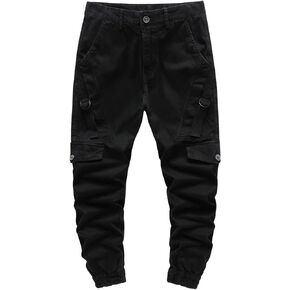 Men's Cargo Pants Causal Pants Hip-hop Pants with Pure Cotton