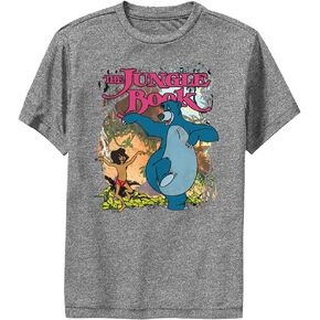 Disney Jungle Book Friends Dance-Dsjb00cglc_05bgc Boys Short Sleeve Tee Shirt