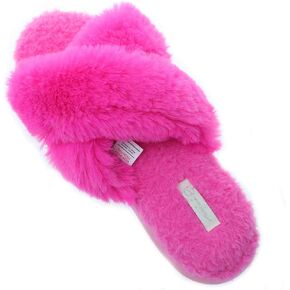 Millffy womens slippers cross band Mrs slip on flip flop slippers open toe house slippers for summer