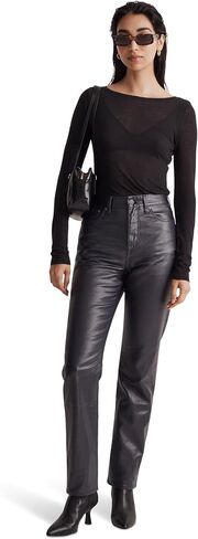 Madewell Sheer Long Sleeve ScoopT Neck Tee in Saudi Arabia