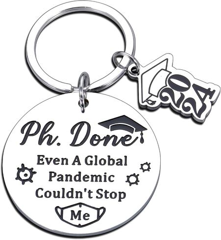 PhD Graduation Gifts for Him Her Funny Graduation Keychain Class of 2024 Grad Gift for Women Men MBA MSW Masters Degree College Graduation Present for Nursing Law School Pharmacist Son Daughter Friend in Saudi Arabia