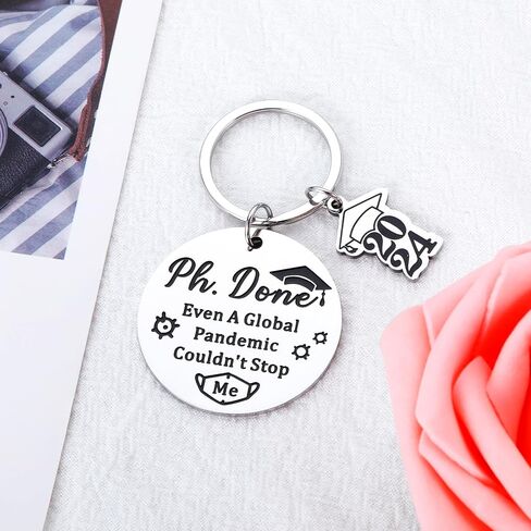 PhD Graduation Gifts for Him Her Funny Graduation Keychain Class of 2024 Grad Gift for Women Men MBA MSW Masters Degree College Graduation Present for Nursing Law School Pharmacist Son Daughter Friend in Saudi Arabia