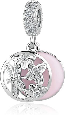Cute Insect Butterfly and Dragonfly Charms Compatible With Pandora Charms Bracelets in Saudi Arabia