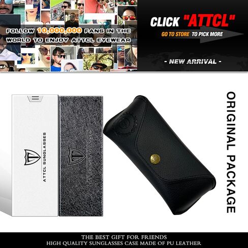 ATTCL Polarized UV Protection Fishing golf Driving Sunglasses for Men Al-Mg Metal Frame Ultra Light in Saudi Arabia