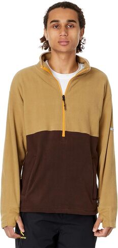 Volcom Men's Polar Fleece Mock Neck 1/2 Zip Snowboard Ski Baselayer in Saudi Arabia