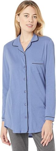 قميص نوم من القطن العضوي بأنابيب أمامية in Kuwait