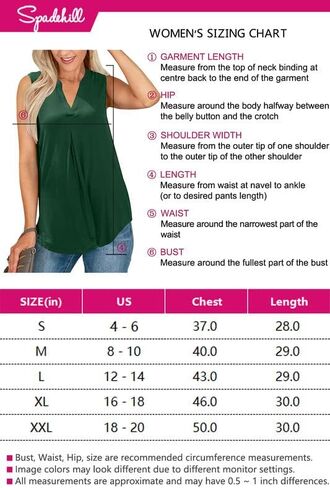 سبيدهيل بلايز حفر شيفون صيفية برقبة شكل V للنساء in Kuwait